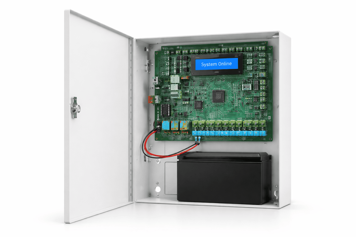 Xecure Access Control Controller Master Panel 6818 CPU – Enterprise Access Control & Alarm Controller