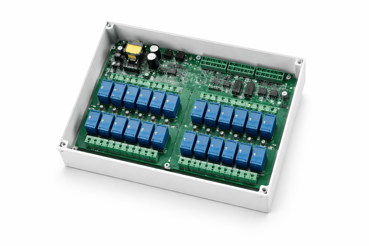 Xecure Lift Access Control Lift Control Panel – 16 Relay Elevator Access Controller