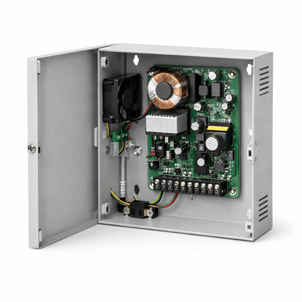 Xecure Power Supply 24V Power Supply Unit – Regulated PSU for Security Systems