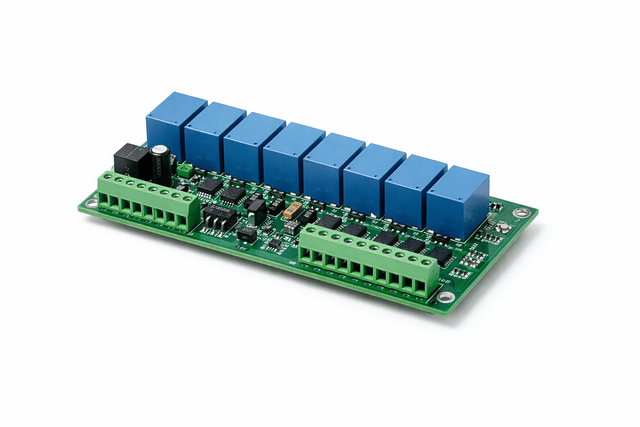 Xecure I/O Expansion Relay Board – 8 Channel Output Expansion Module